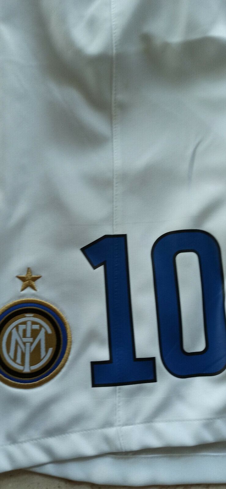 pantaloncini calcio vintage Inter shorts Nike 2011 2012 Sneijder #10 NUOVI S