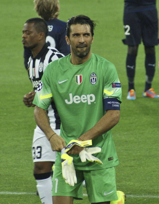 pantaloncini match worn Buffon shorts Juventus 2014 2015 Nike Champions League