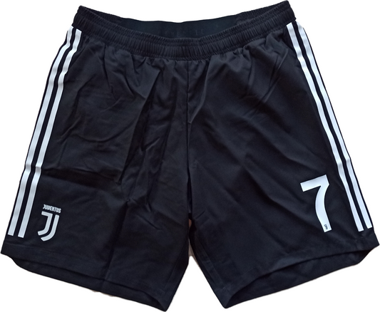 pantaloncini calcio worn Juventus CRISTIANO RONALDO shorts Adidas AUTH