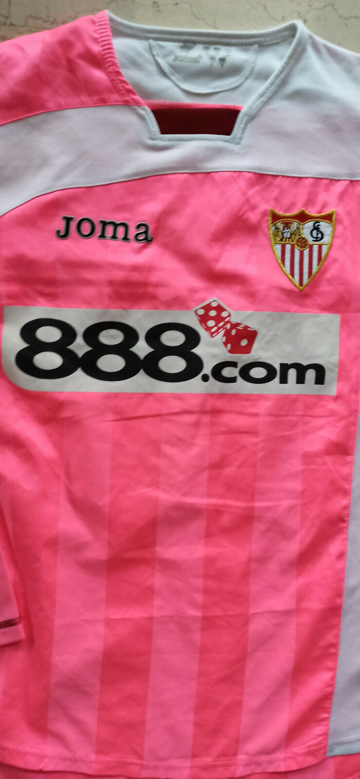 maglia calcio vintage Camiseta Sevilla Puerta LFP 2007 2008 away