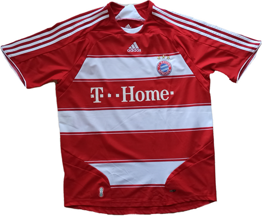 maglia Toni calcio Bayern Monaco vintage adidas 2006 2007 Munich Home Shirt