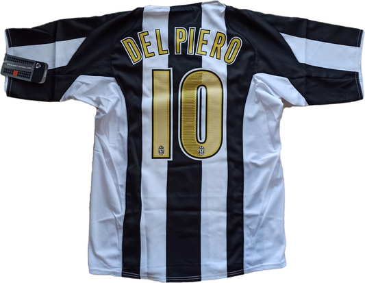 Maglia calcio vintage Juventus Nike Del Piero 2004-05 Sky Sport M *BNWT* shirt