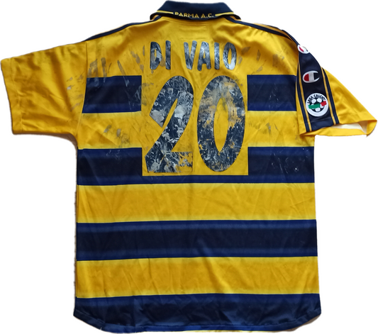 maglia calcio vintage AC Parma Di Vaio match worn indossata Joy 2000 2001 shirt