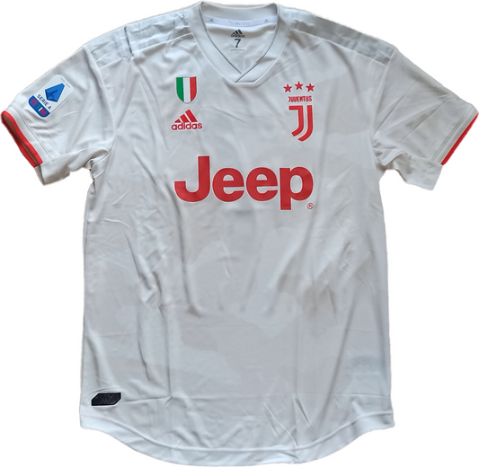 maglia calcio match worn Cristiano Ronaldo juventus Adizero 2019-20 Jeep