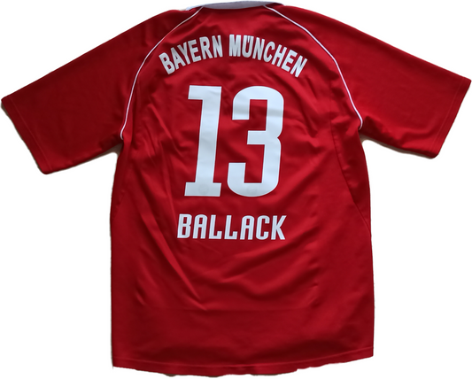 maglia trikot vintage FC Bayern Munich Monaco Ballack 2006-07 Teamgeist Adidas L