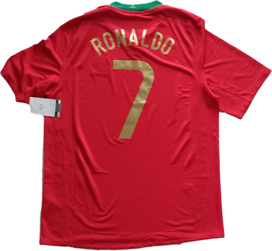 maglia calcio vintage Cristiano Ronaldo Portugal Portogallo Nike Euro 2008 shirt