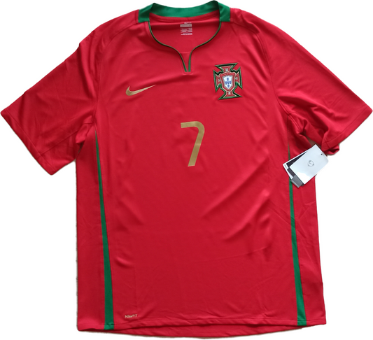 maglia calcio vintage Cristiano Ronaldo Portugal Portogallo Nike Euro 2008 shirt