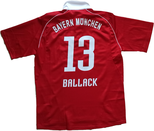 maglia trikot vintage FC Bayern Munich Monaco Ballack 2006-07 Teamgeist Adidas L