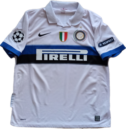 maglia calcio vintage Inter Snejider Triplete 2009-2010 Nike Pirelli