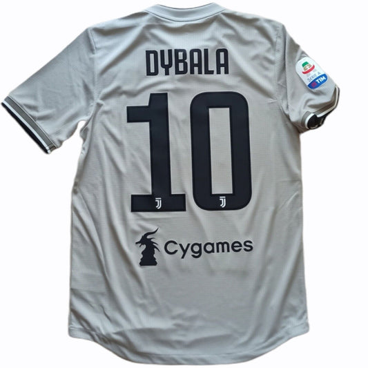 Maglia calcio match worn Juventus Dybala 2018-19 Adidas Climachill taglia 6 JEEP