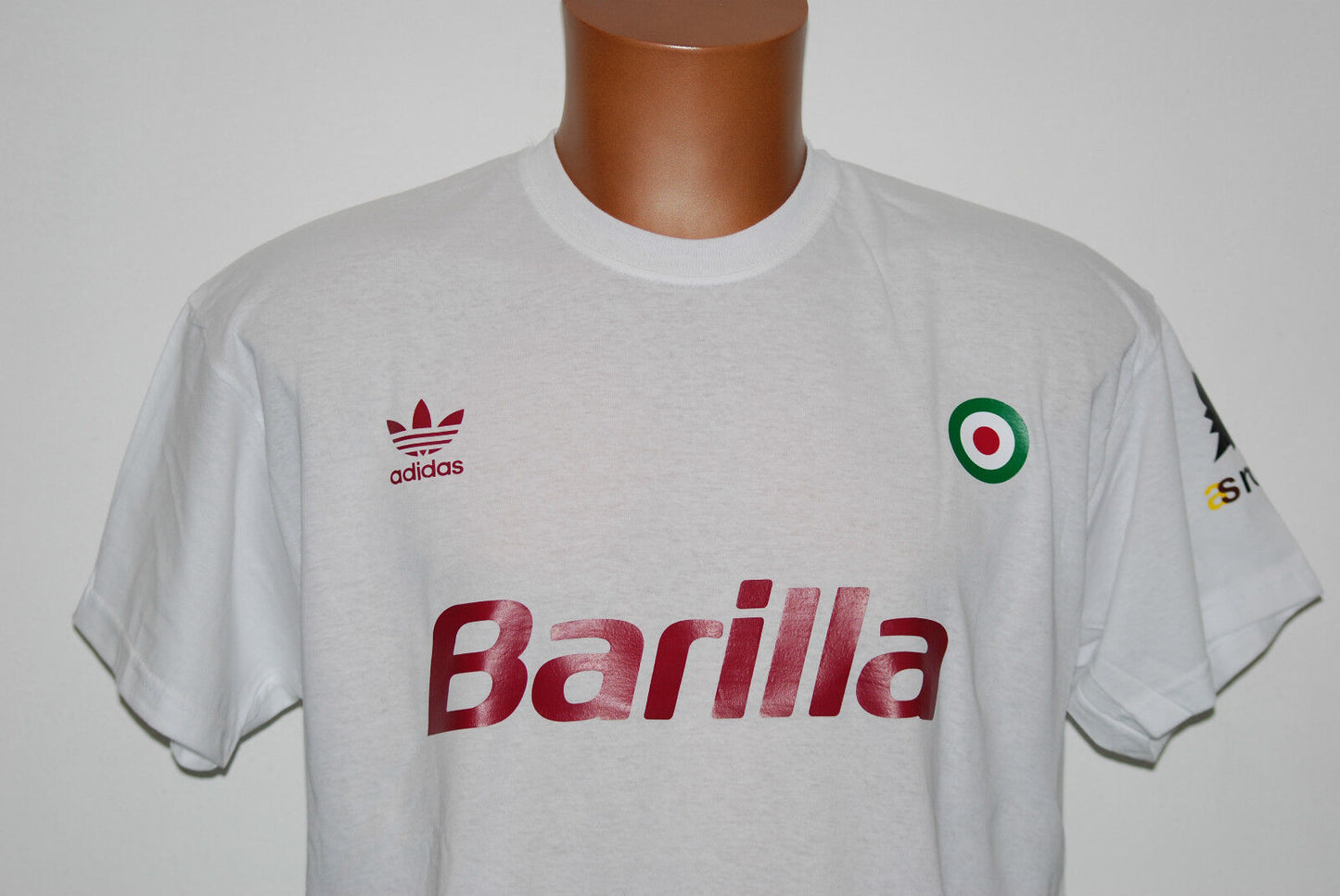 maglia roma vintage retro barilla anni 80 cotone ultras stadio 80s NOS 1988 1989