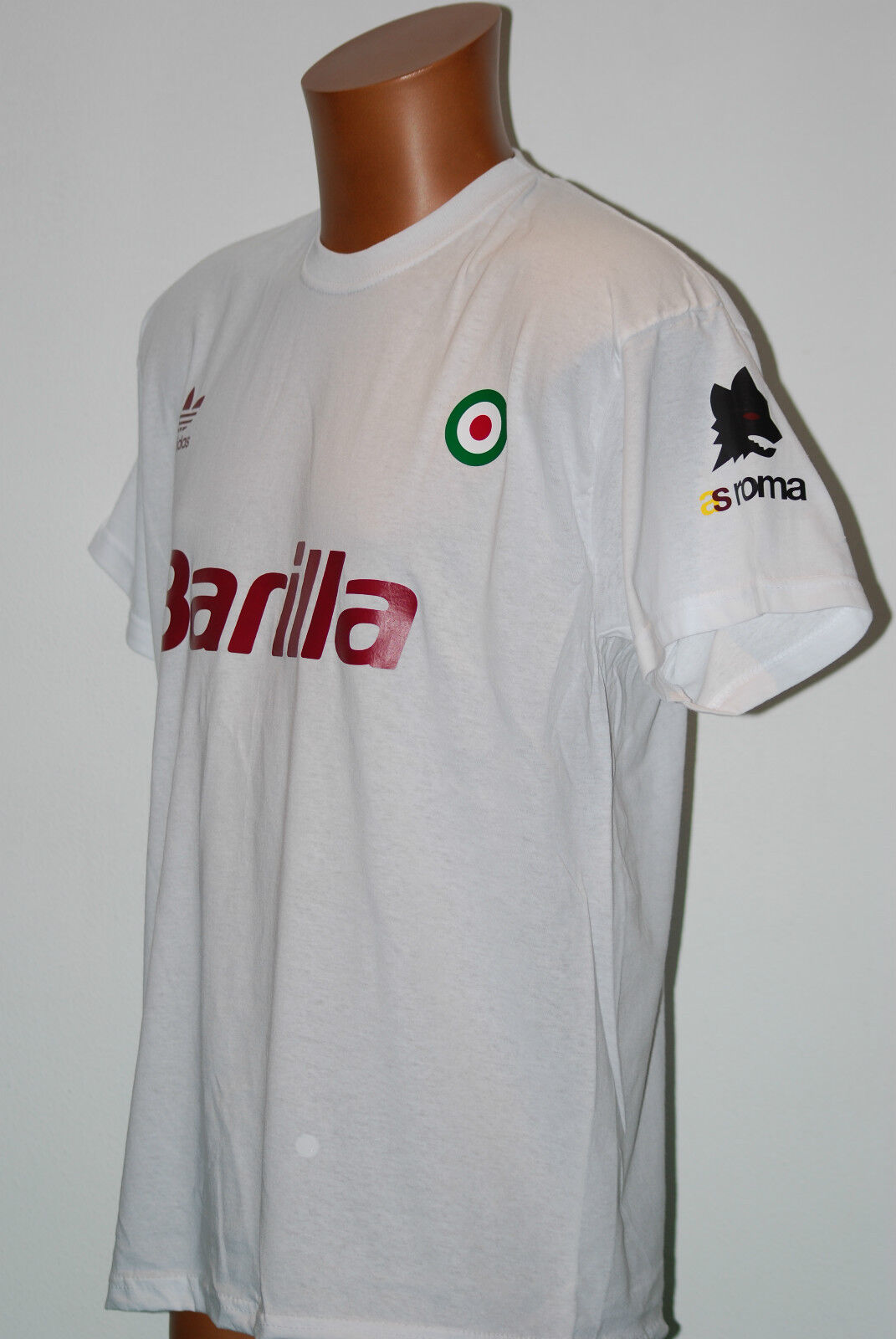 maglia roma vintage retro barilla anni 80 cotone ultras stadio 80s NOS 1988 1989