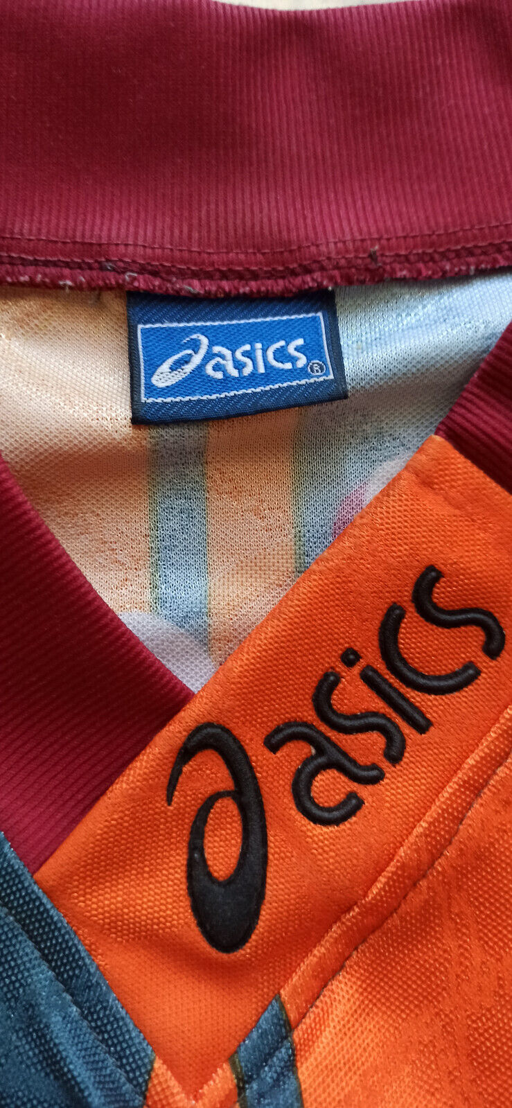 maglia calcio as roma vintage Asics Ina Assitalia 1996-97 Totti Giannini Balbo