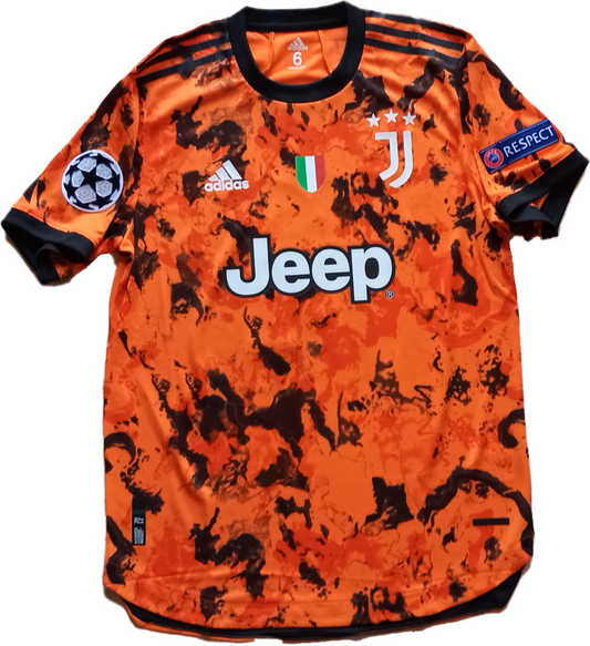 maglia match worn Juventus Dybala indossata 2020 2021 Adidas taglia 6 third