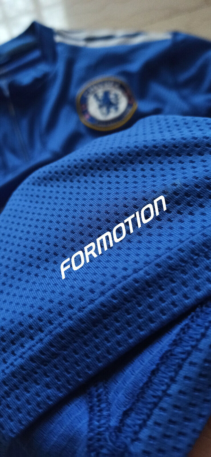 match worn Chelsea Adidas Formotion Carvalho Samsung 2009 2010 Premier League