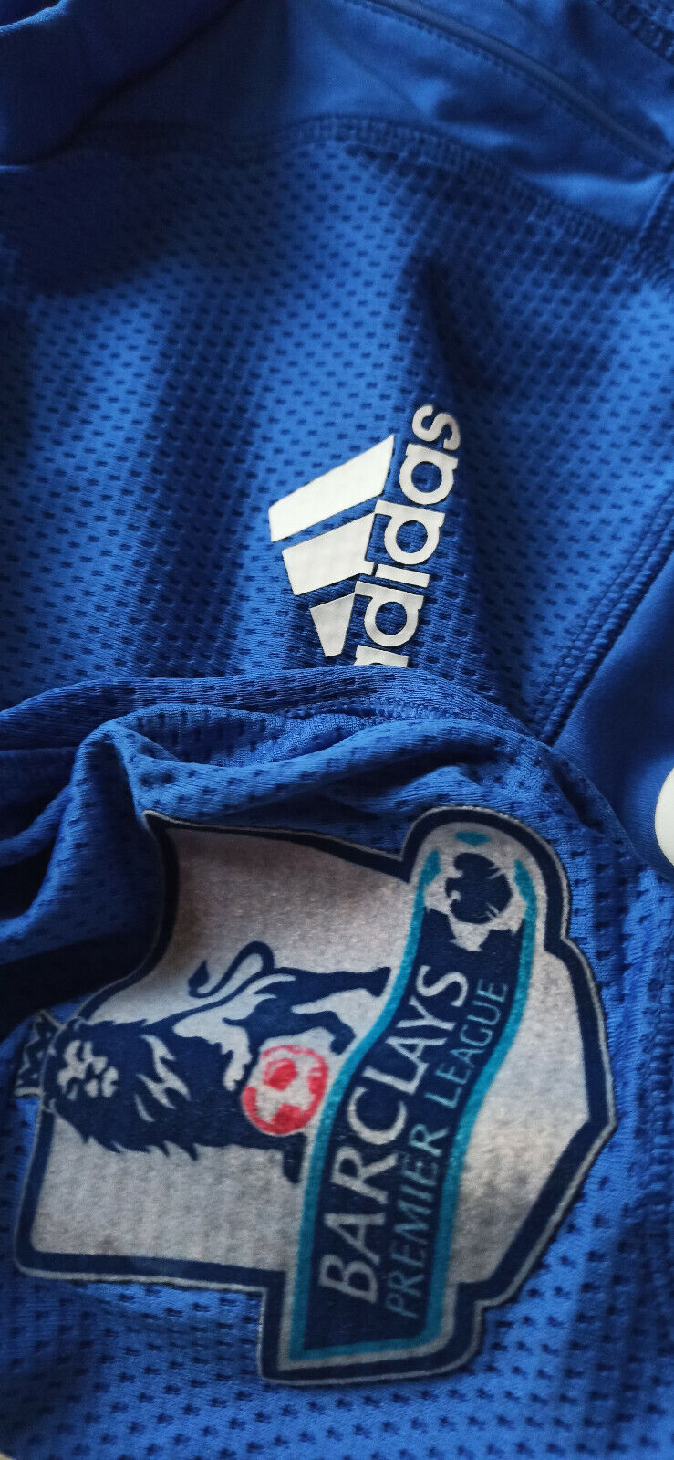 match worn Chelsea Adidas Formotion Carvalho Samsung 2009 2010 Premier League