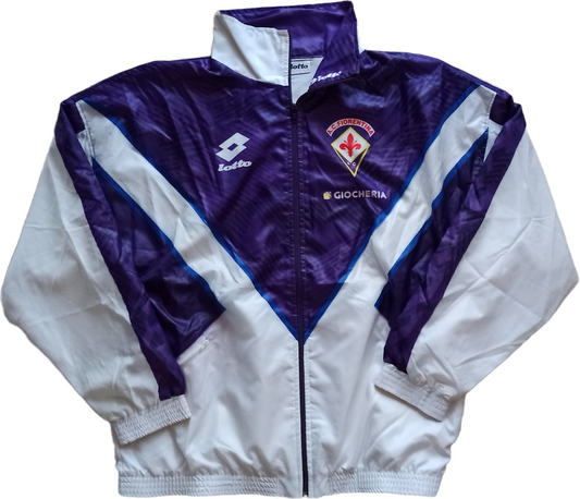 maglia vintage fiorentina Batistuta 1991 1992 Lotto Giocheria Jacket Tracktop