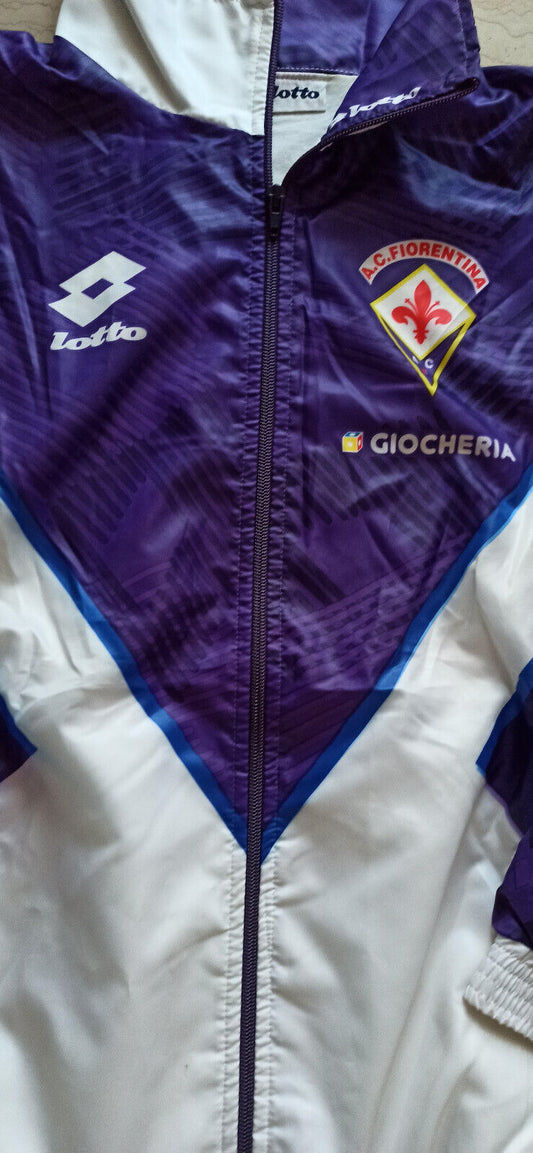 maglia vintage fiorentina Batistuta 1991 1992 Lotto Giocheria Jacket Tracktop