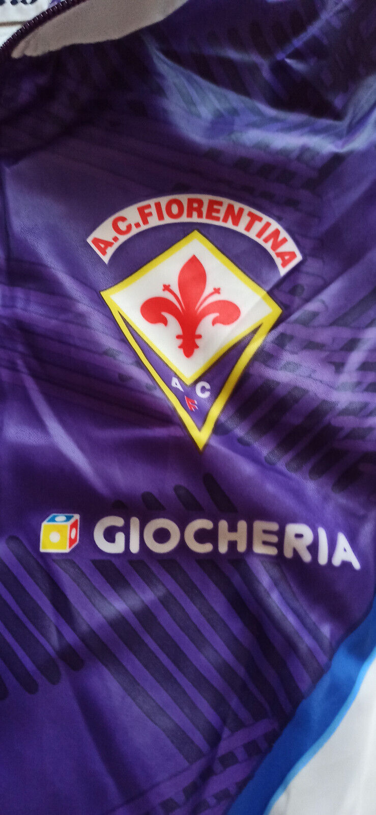 maglia vintage fiorentina Batistuta 1991 1992 Lotto Giocheria Jacket Tracktop