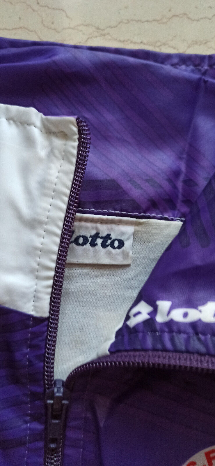 maglia vintage fiorentina Batistuta 1991 1992 Lotto Giocheria Jacket Tracktop