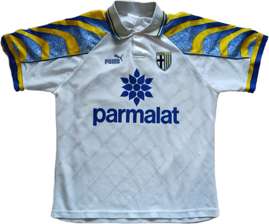 maglia calcio vintage AC Parma Inzaghi Puma 1995 1996 Parmalat S