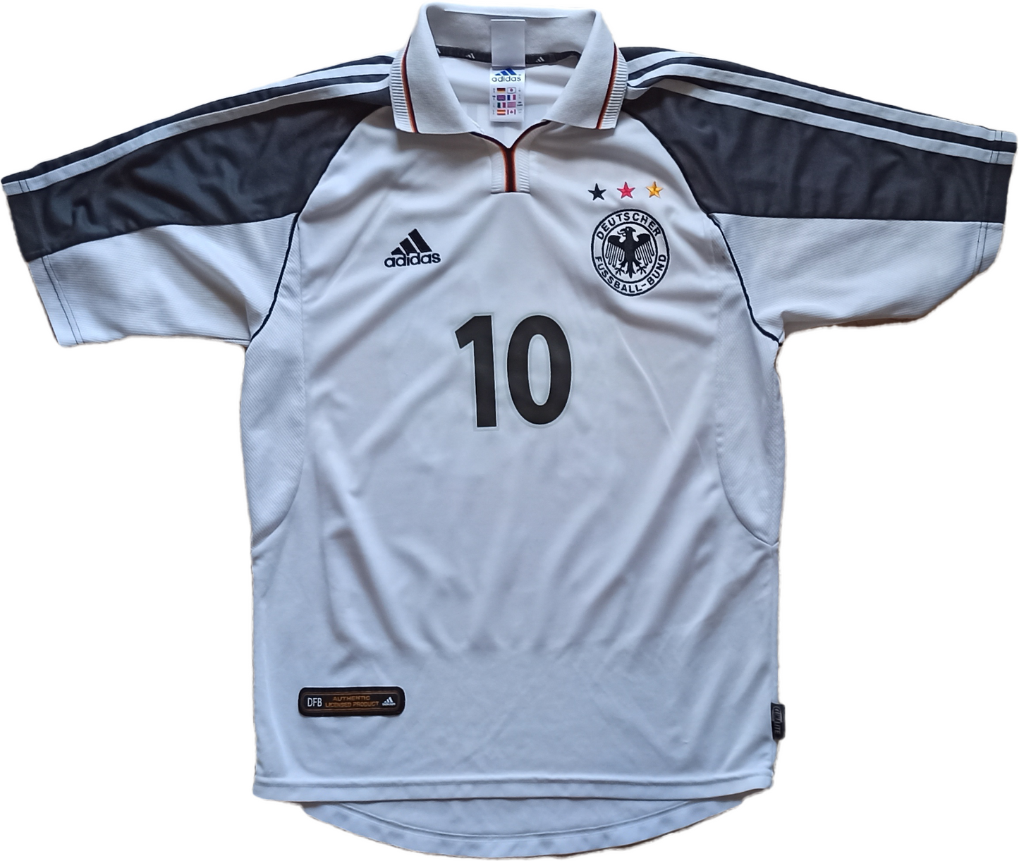 maglia deutschland Matthaus Germania EURO Cup 2000 trikot vintage adidas jersey