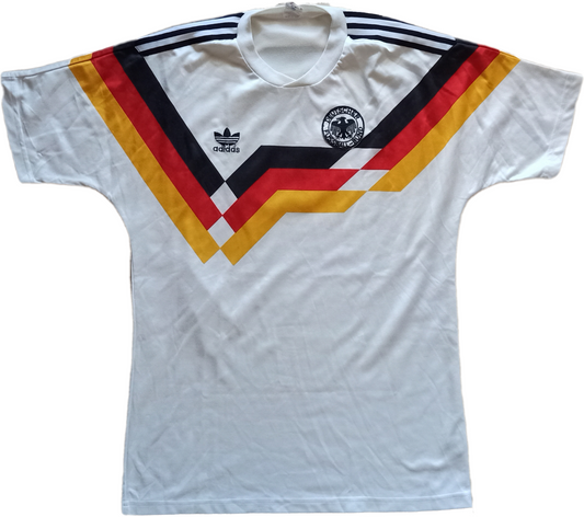 maglia calcio vintage Germany Adidas 1990 Italia 90 Deutschland Voeller Matthaus