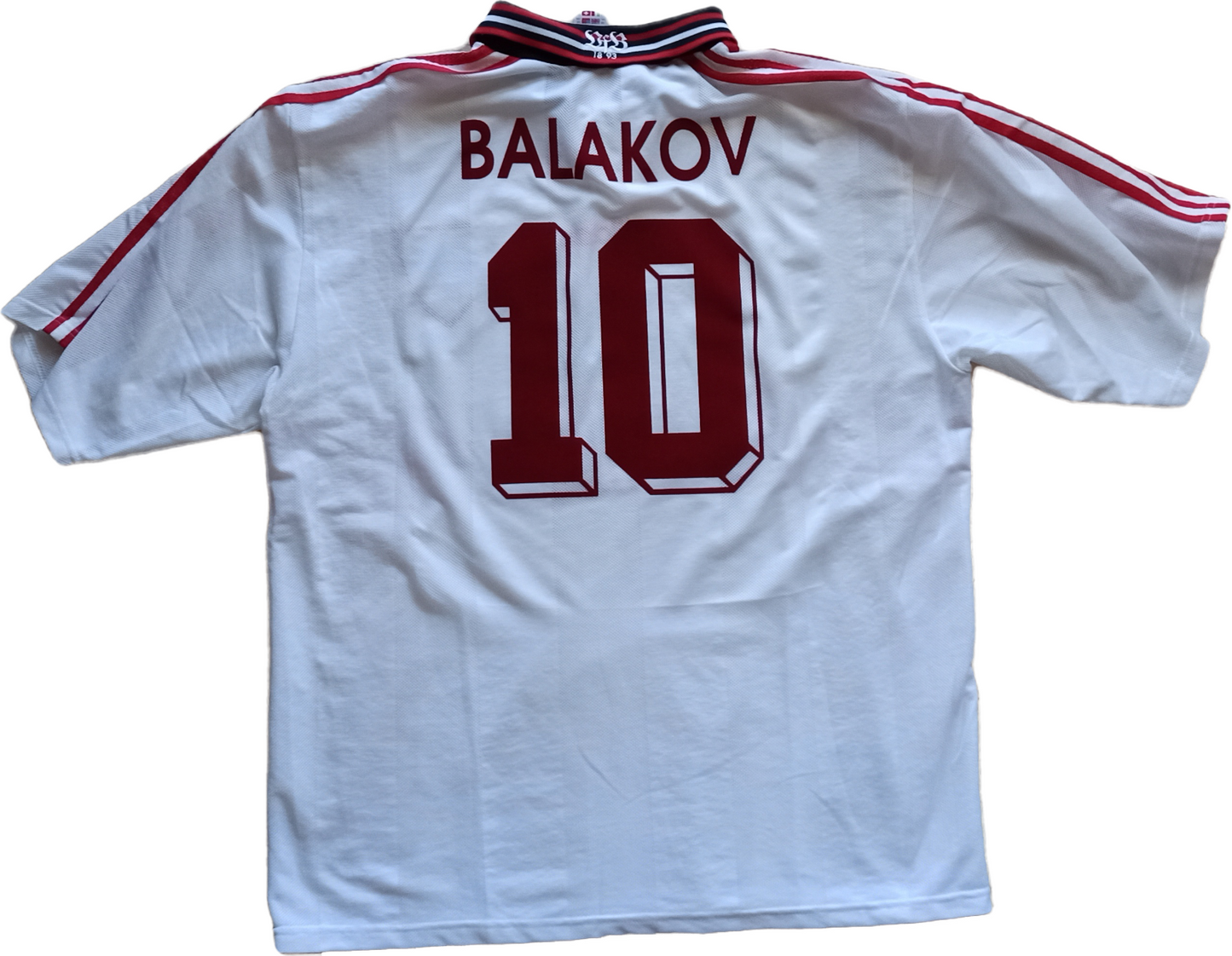 Maglia calcio vintage Stoccarda Stuttgart Balakov Adidas 1997 1998