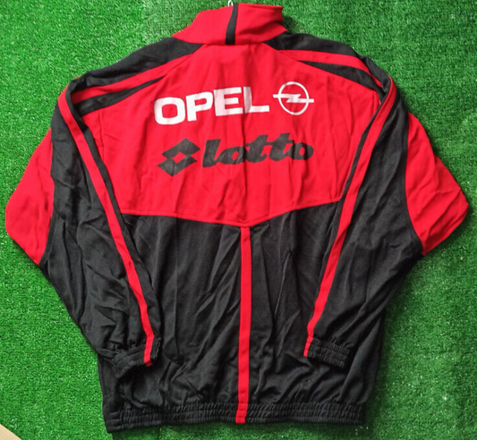 maglia calcio tracktop felpa AC Milan Lotto Roberto Baggio Opel 1997 1998