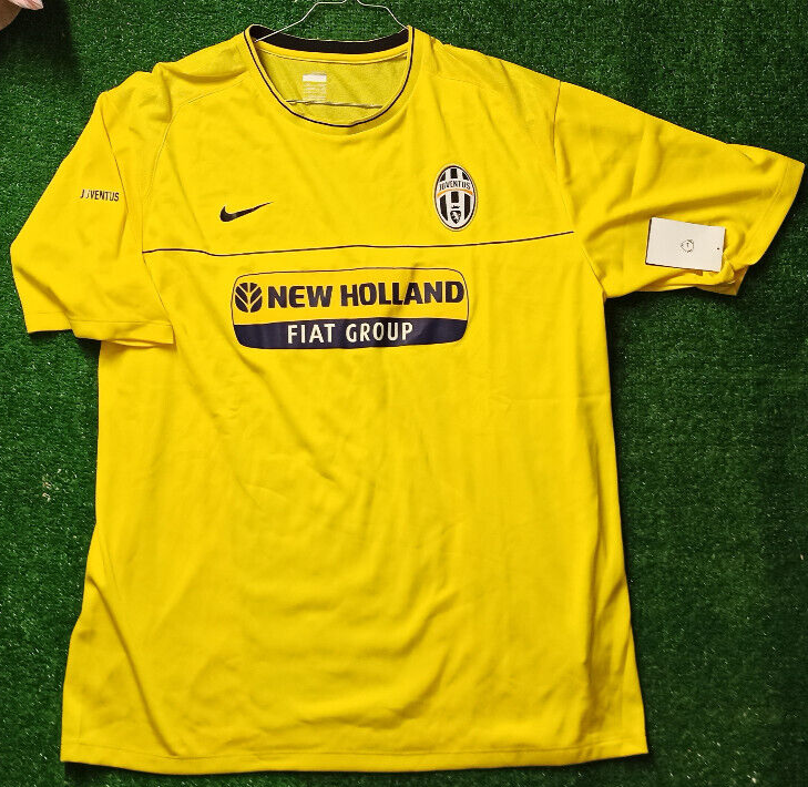 vintage football training shirt Juventus Nike new Holland Del Piero 2008-09 XXL