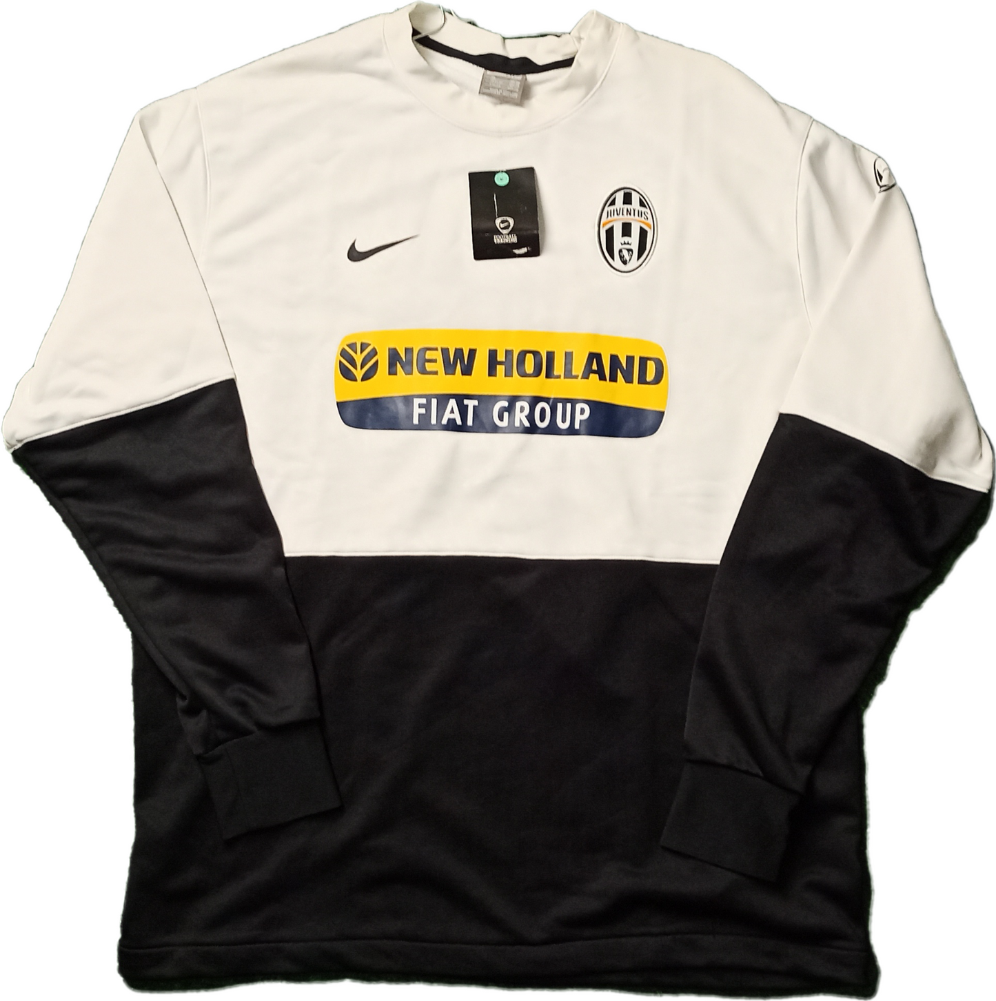 vintage football training track Juventus Nike new Holland Del Piero 2008-09 XL