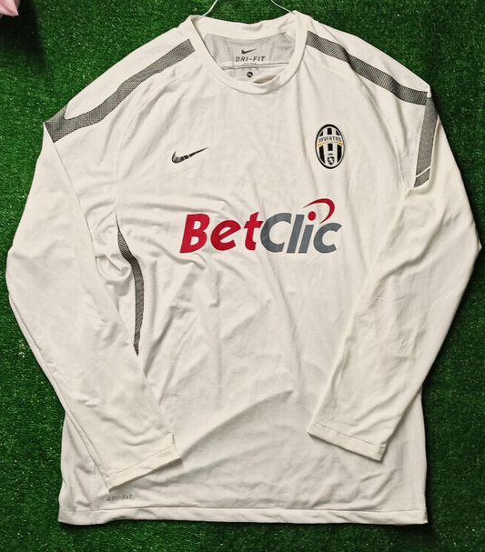 vintage football training shirt Juventus Nike Betclic Del Piero 2010 XL