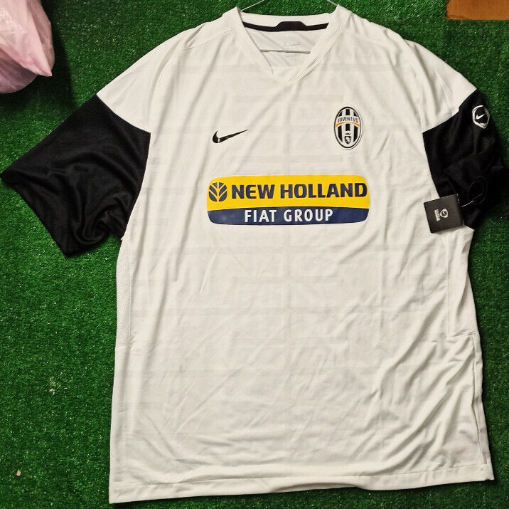 vintage football training shirt Juventus Nike new Holland Del Piero 2008-09 XXL