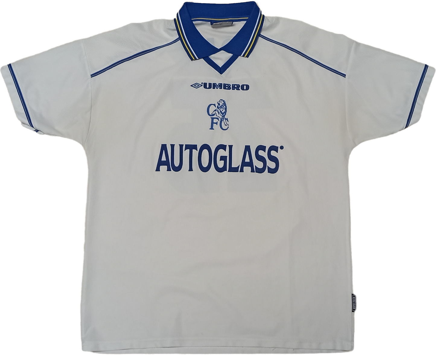 maglia calcio Zola vintage Chelsea Umbro Autoglass 1998-00 Away jersey