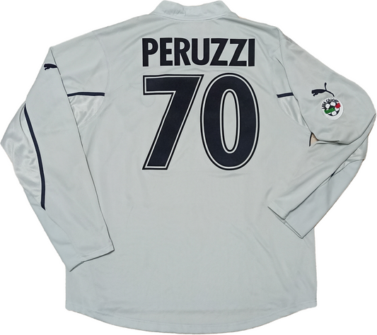 maglia calcio Lazio Peruzzi goalkeeper Portiere Siemens Mobile vintage