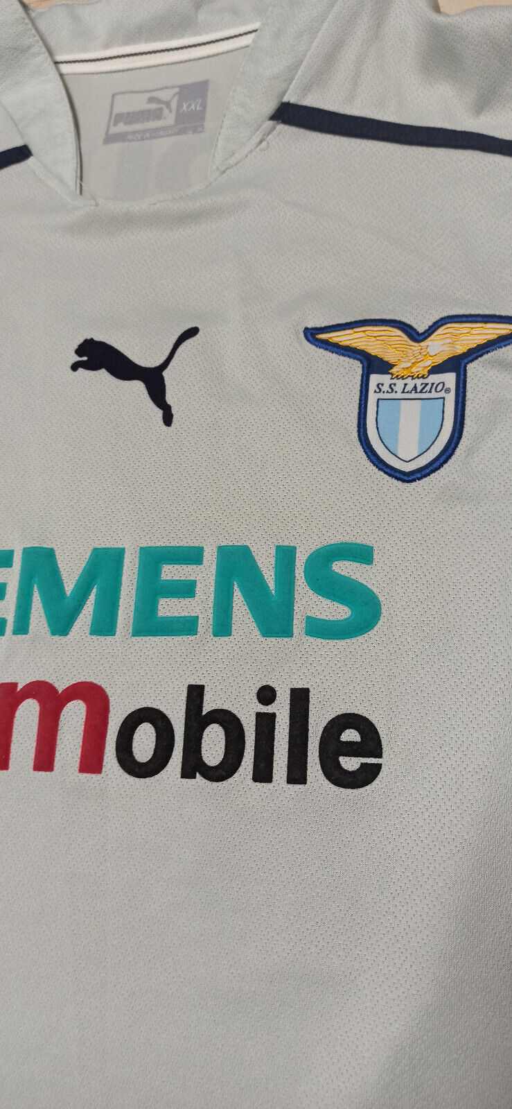 maglia calcio Lazio Peruzzi goalkeeper Portiere Siemens Mobile vintage