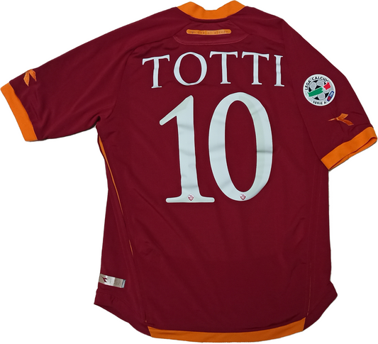 maglia roma Totti 2006 2007 Diadora Prodotto Ufficiale Serie A Medium