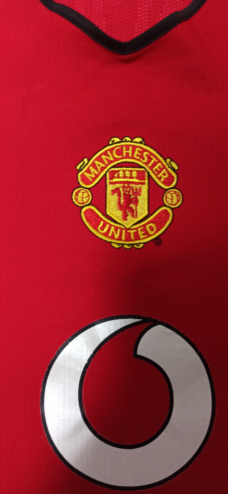 maglia Cristiano Ronaldo manchester united 2004 2005 Vodafone UCL jersey