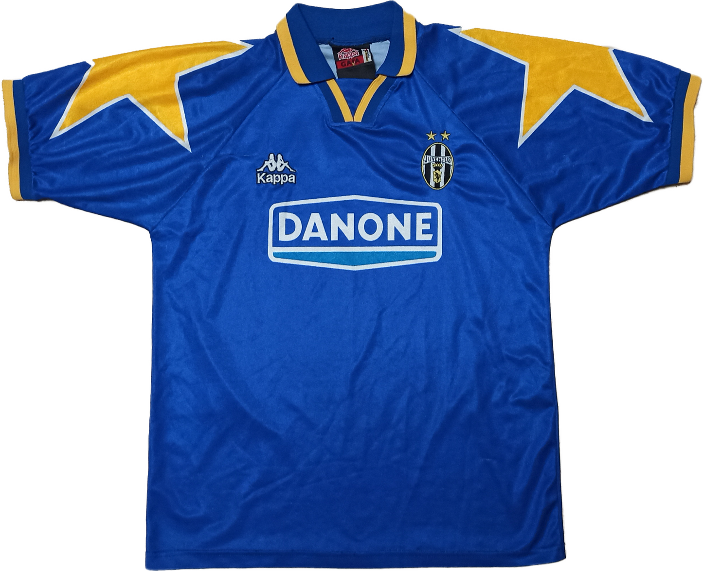 maglia calcio vintage BAGGIO juventus Home 1994-95 M danone Kappa jersey