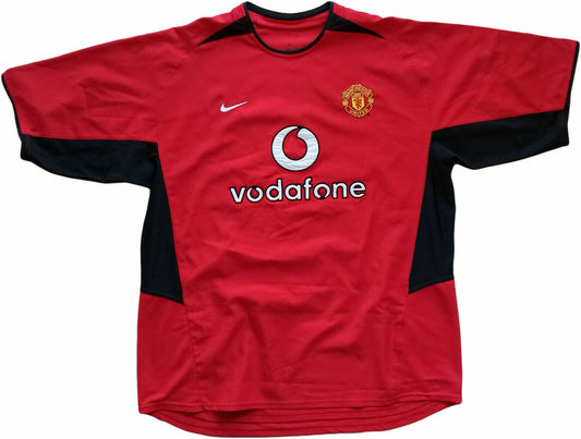 maglia calcio Cristiano Ronaldo manchester united 2002 2003 Vodafone CR7 XL