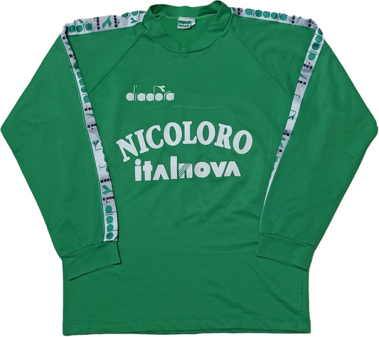 maglia calcio vintage Avellino Diadora Training shirt Nicoloro allenamento 1996