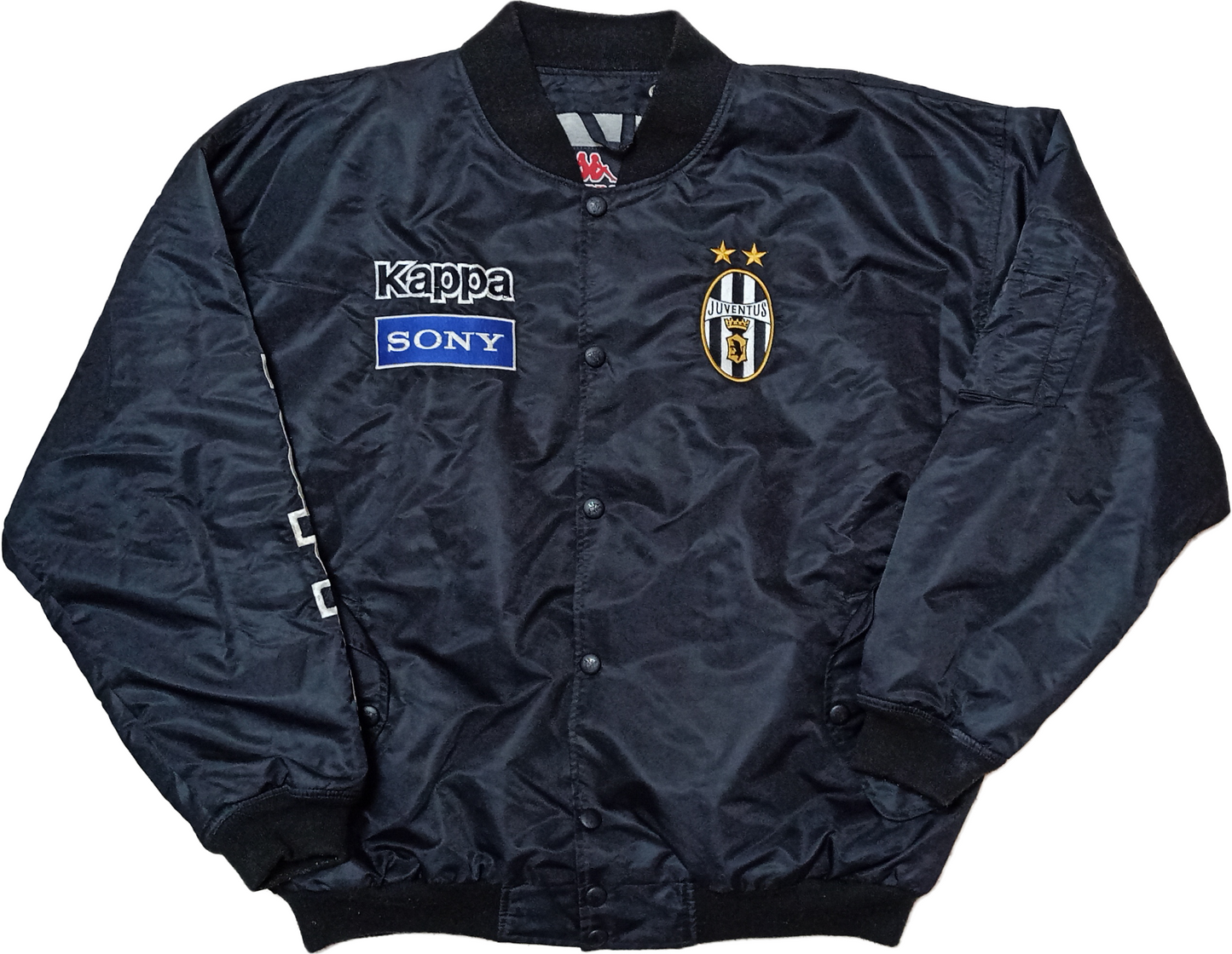 vintage jacket Juventus Kappa Sony 1995 bomber calcio track top hoodie RARE