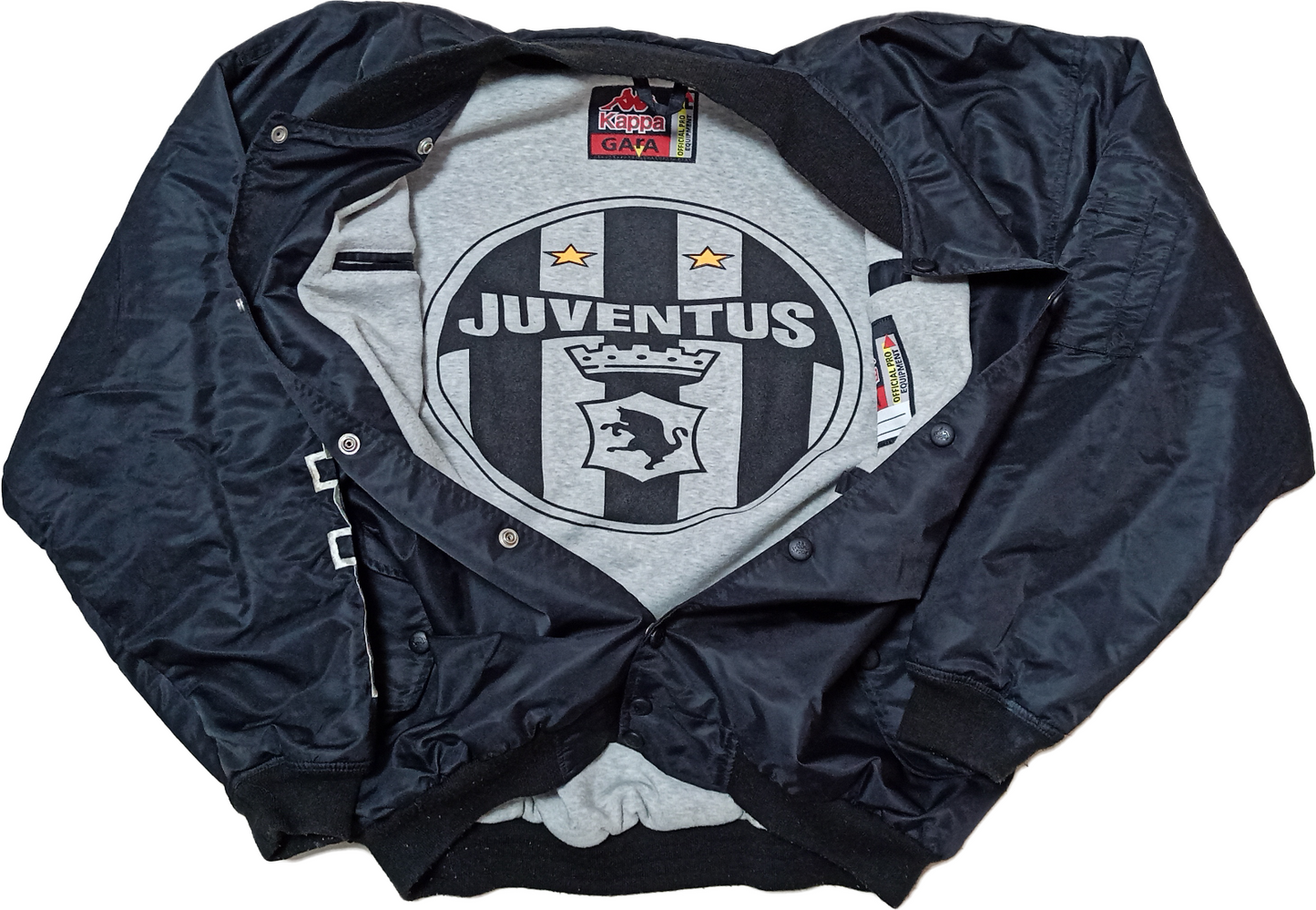 vintage jacket Juventus Kappa Sony 1995 bomber calcio track top hoodie RARE