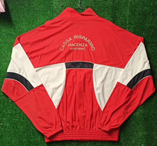 felpa giacca Piacenza calcio Lotto Hubner vintage training jacket tracktop XL