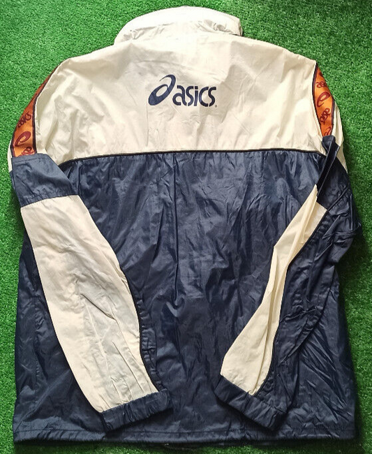 maglia calcio giacca tracktop bench AS ROMA worn Asics Ina assitalia 1995-96 M