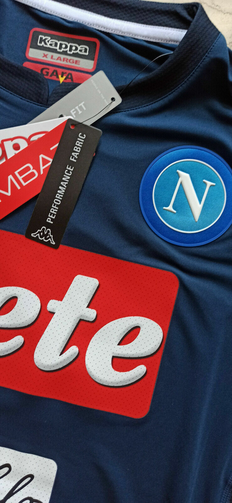 Maglia Calcio player issue Worn Shirt Napoli Jersey 2017-18 HAMSIK Lete garofal