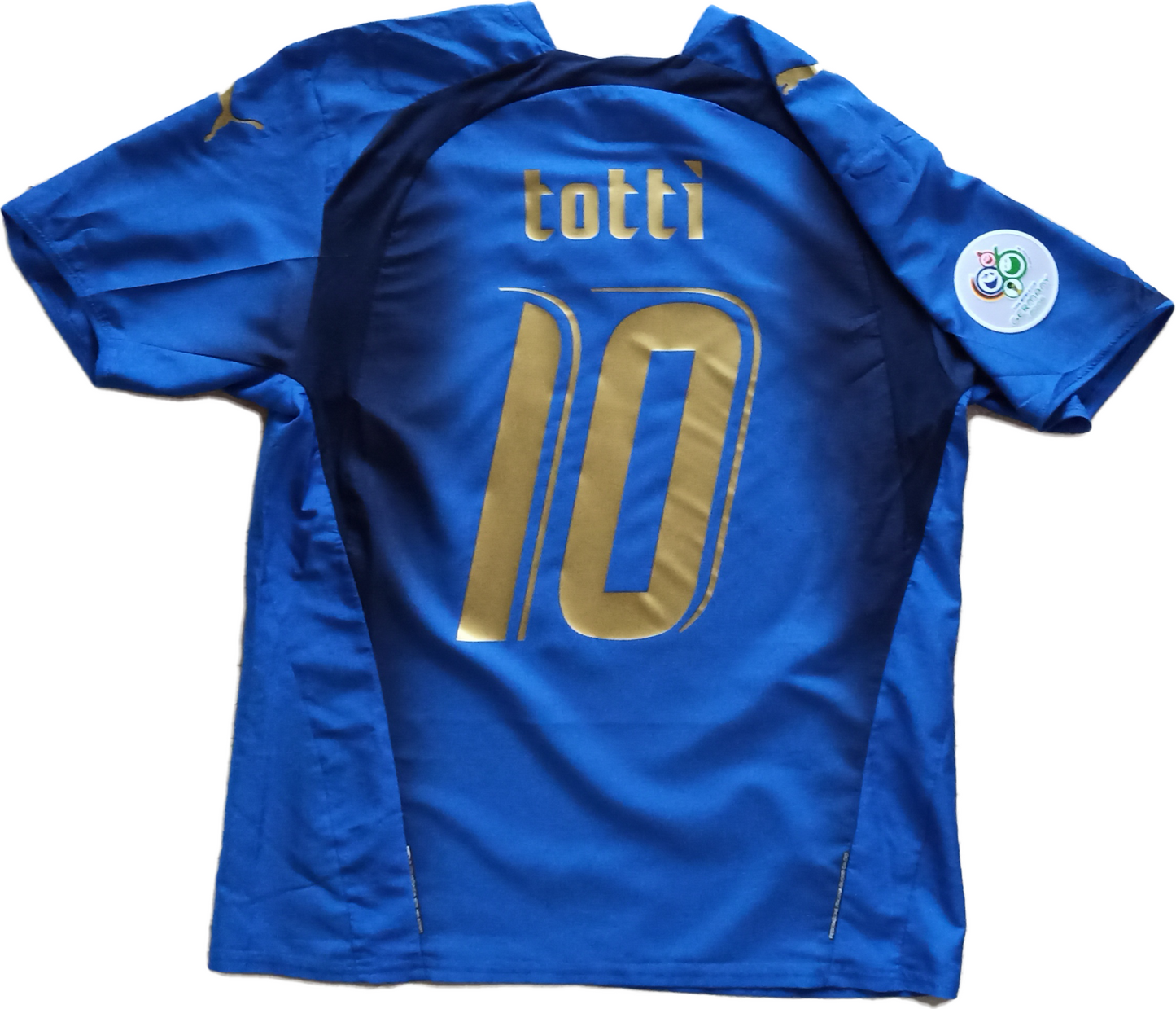 maglia calcio totti vintage Italia 2006 Puma World Cup 2006 XL Made in Romania