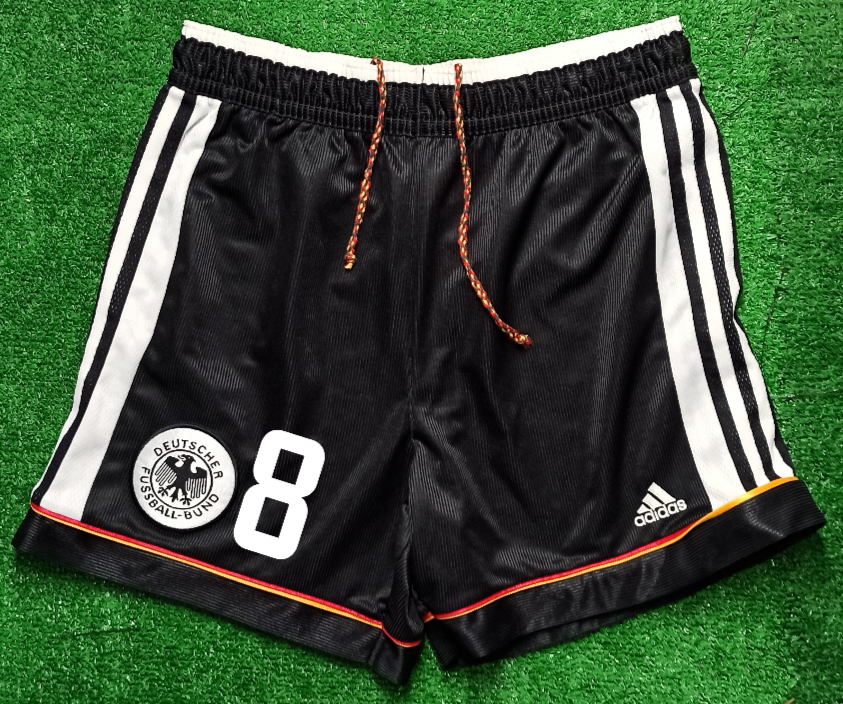 match shorts Germany pantaloncini Deutschland Matthaus 1998 size 5 M/L