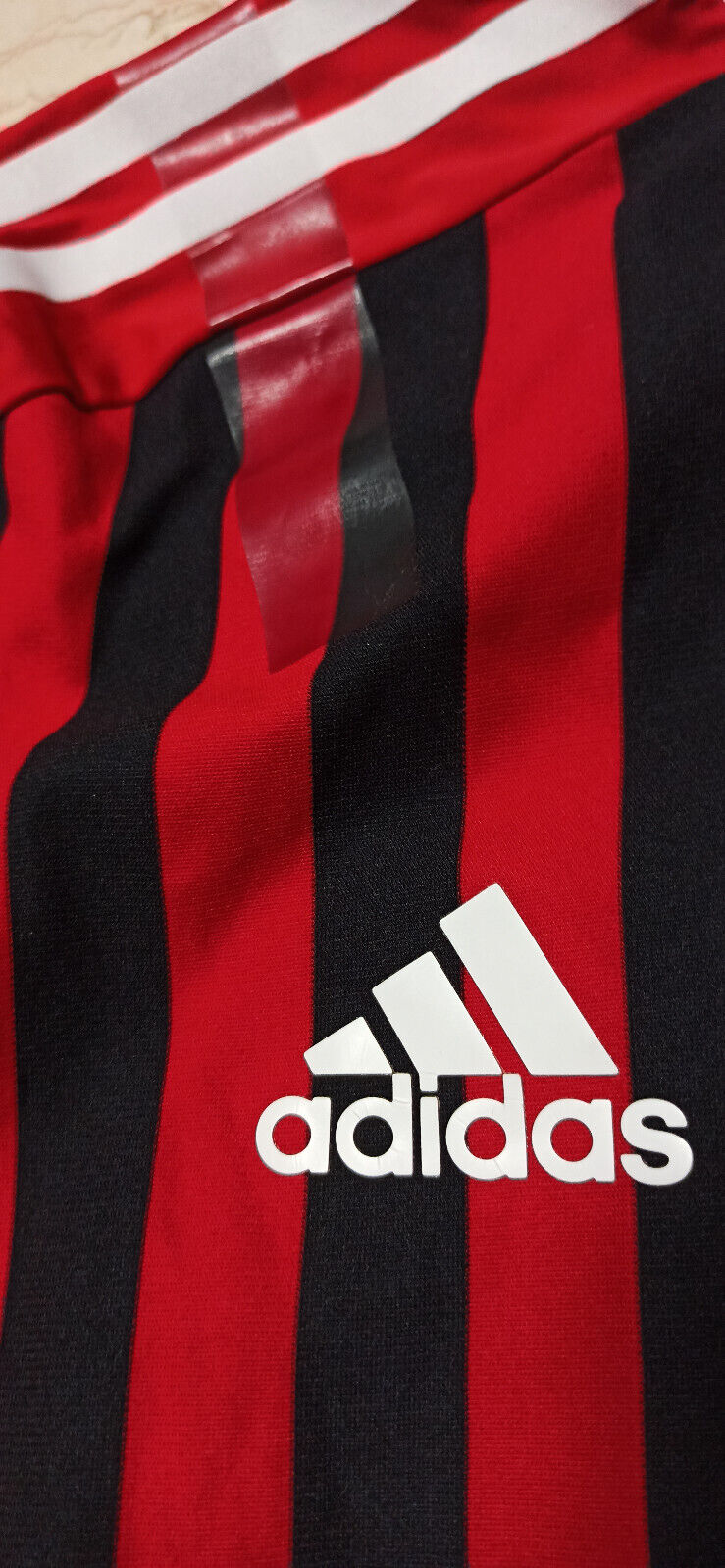 maglia calcio vintage gara AC Milan SEEDORF TECHFIT Adidas Fly Emirates 2011-12