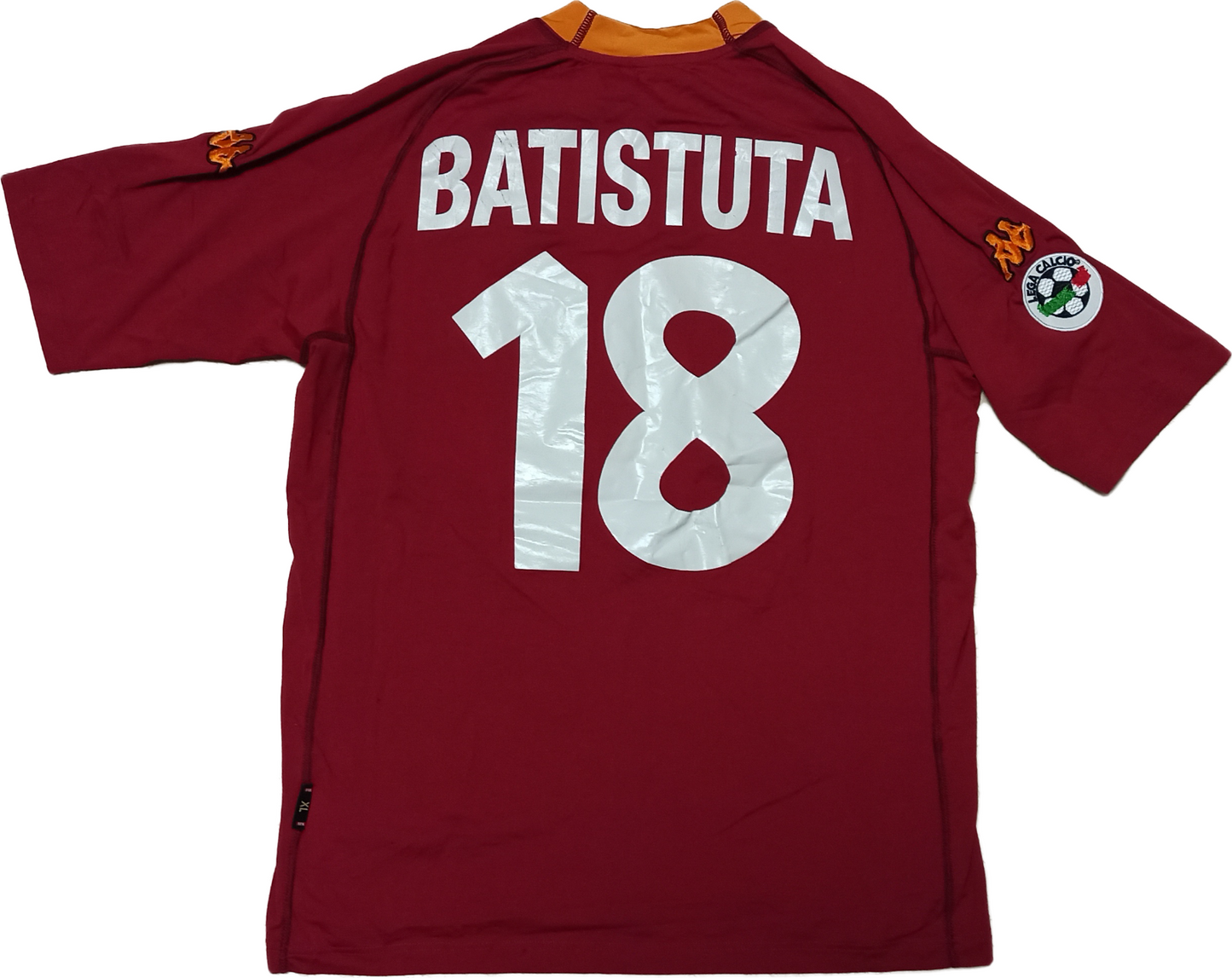 maglia calcio vintage Roma Totti scudetto 2000 2001 Kappa Ina Assitalia XL home